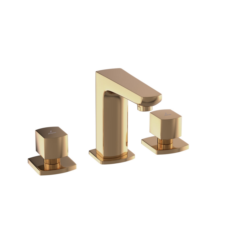 Picture of 3 hole Basin Mixer - Auric Gold
