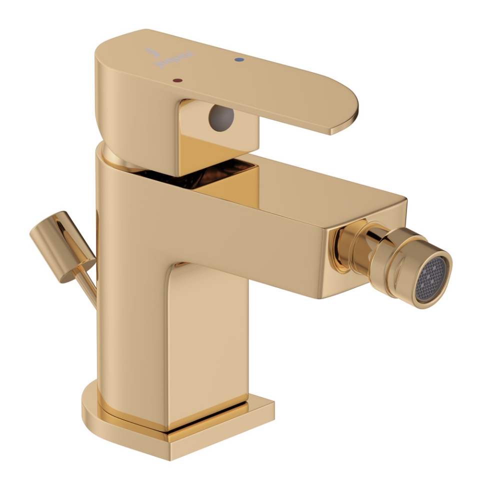 Picture of Single Lever Bidet Mixer with Popup Waste - Auric Gold
