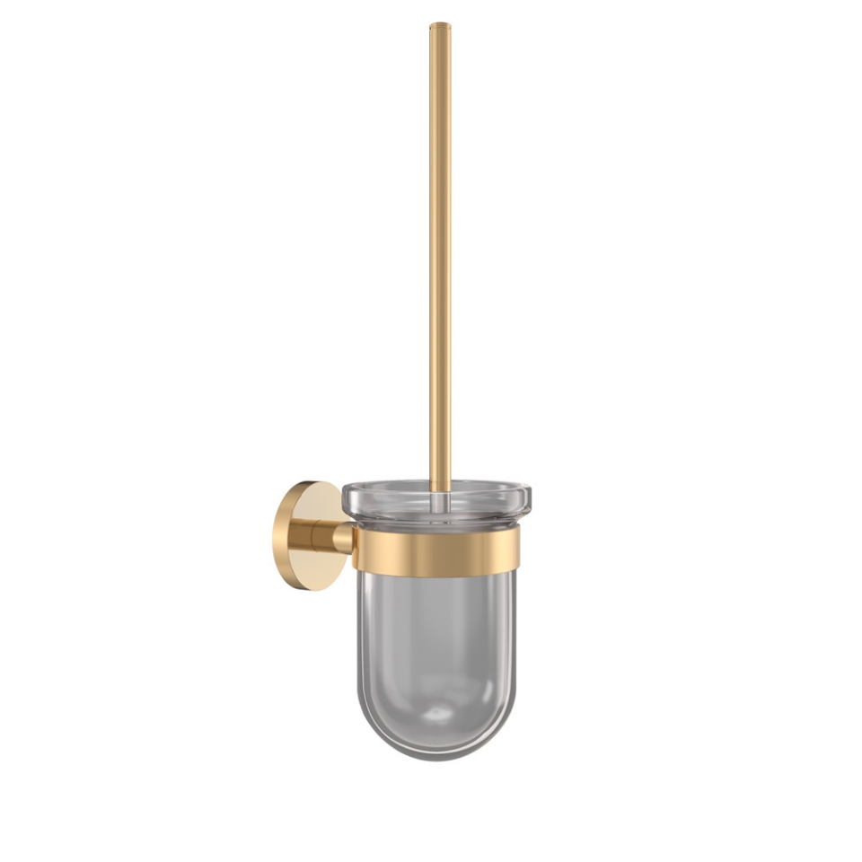 Picture of Toilet Brush & Holder - Auric Gold