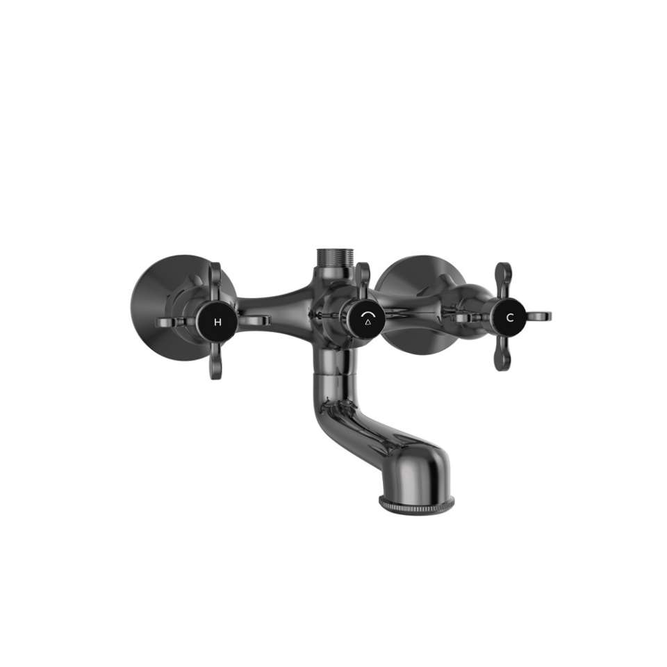 Picture of Bath & Shower Mixer - Black Chrome