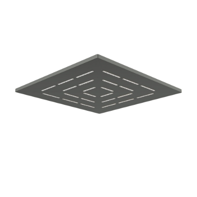 Picture of Square Shape Maze Overhead Shower - Graphite