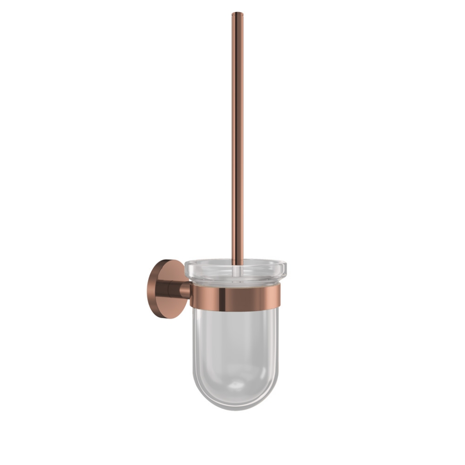 Picture of Toilet Brush & Holder - Blush Gold Bright PVD