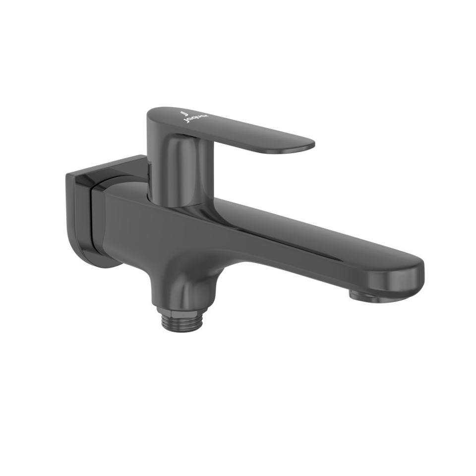 Picture of Two Way Bib Tap - Black chrome