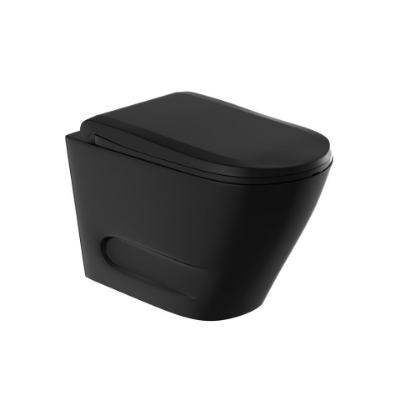 Picture of Rimless Blind Installation Wall Hung WC - Black Matt