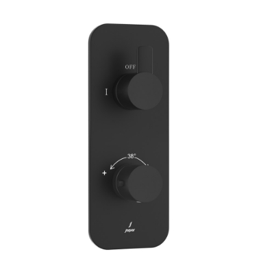 Picture of Aquamax Exposed Part Kit of Thermostatic Shower Mixer - Black Matt